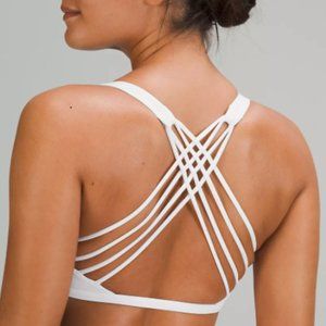 Lululemon Free to Be Wild Bra - White - Light Support